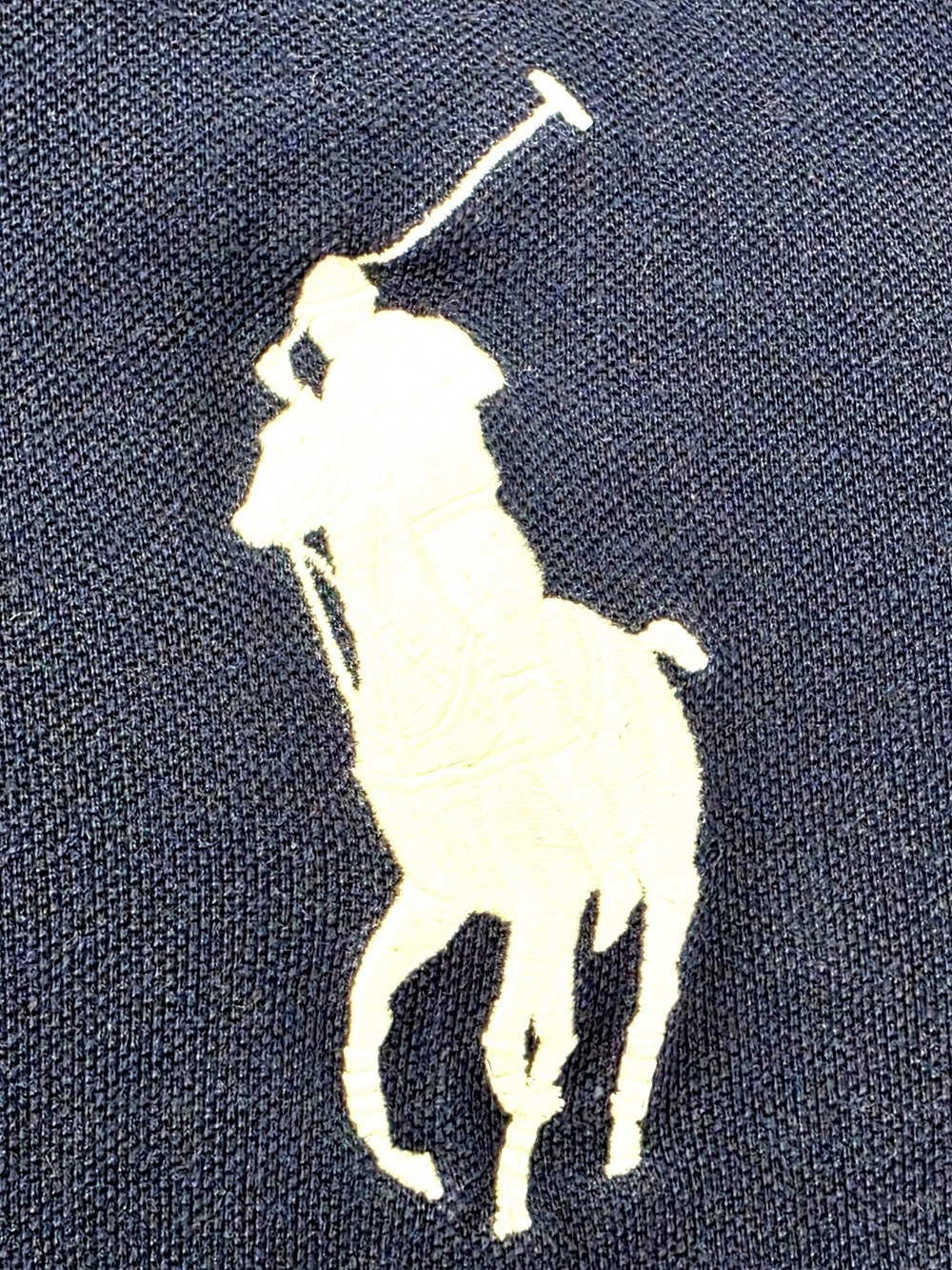 Polo Ralph Lauren Wimbledon Custom Fit Navy Green White Colorblock Polo Shirt - Picture 14 of 16